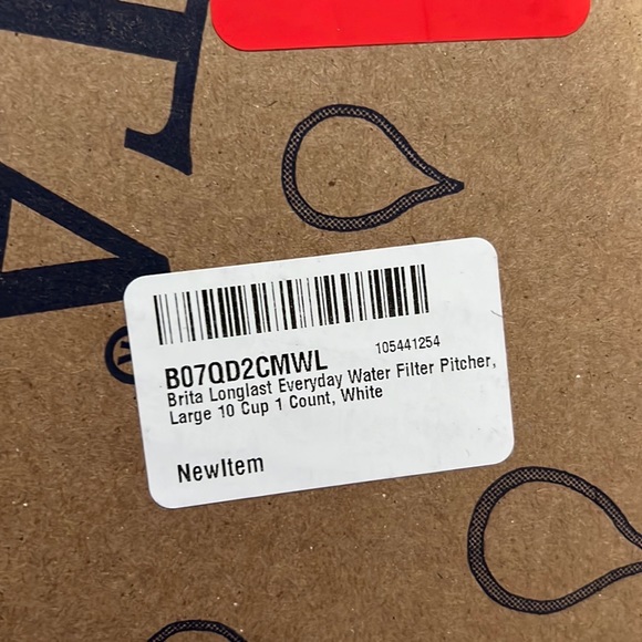 BRAND NEW❗️ BRITTA long last plus water filtration system. LARGE 10 cup - Picture 3 of 5